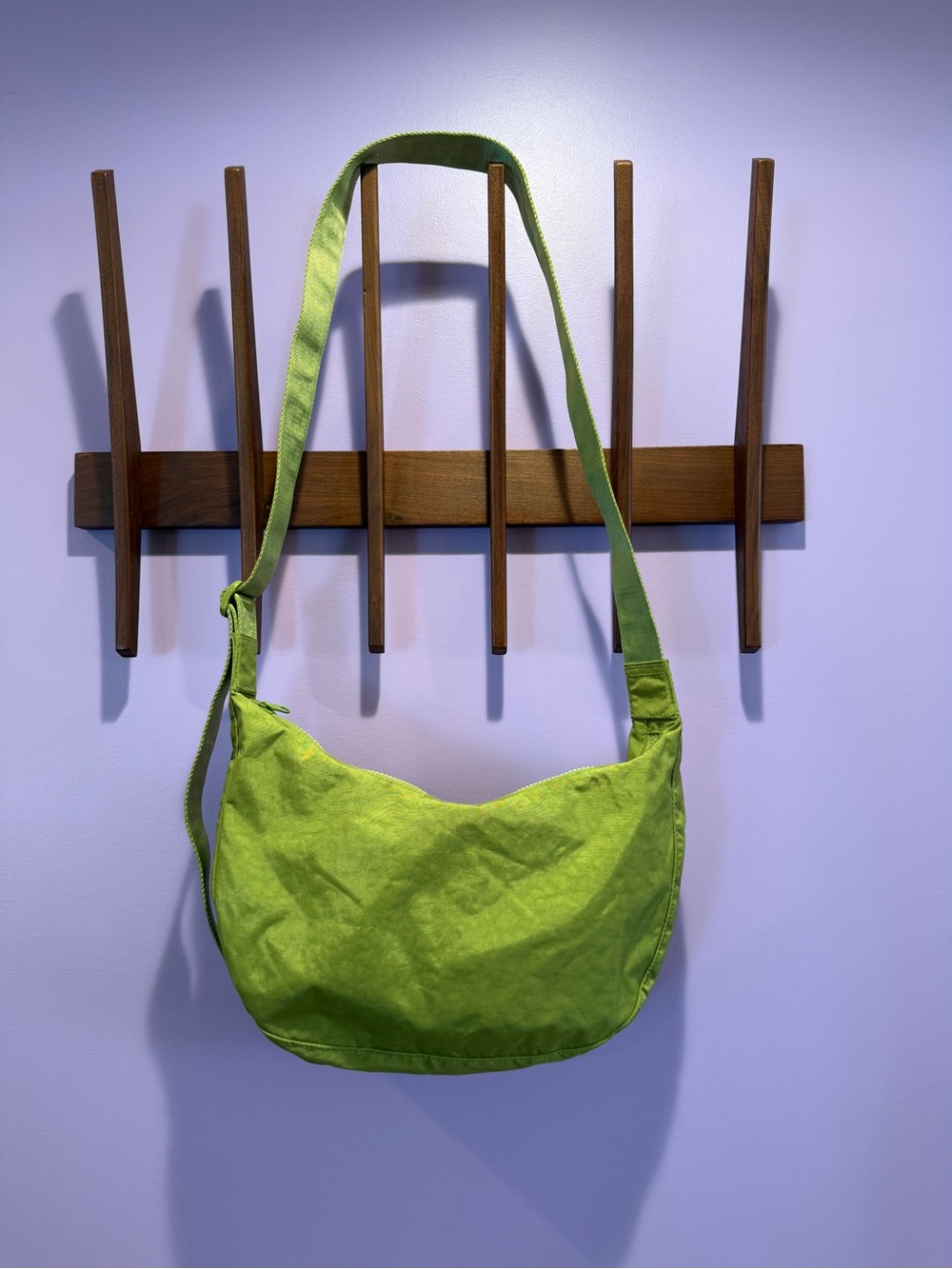 BAGGU green juice medium crescent bag - Picture 2 of 4